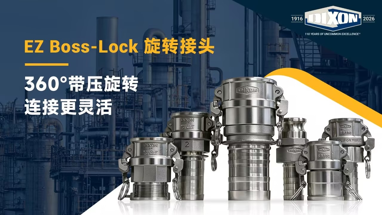 EZ Boss-Lock 旋转接头 360°带压旋转连接更灵活