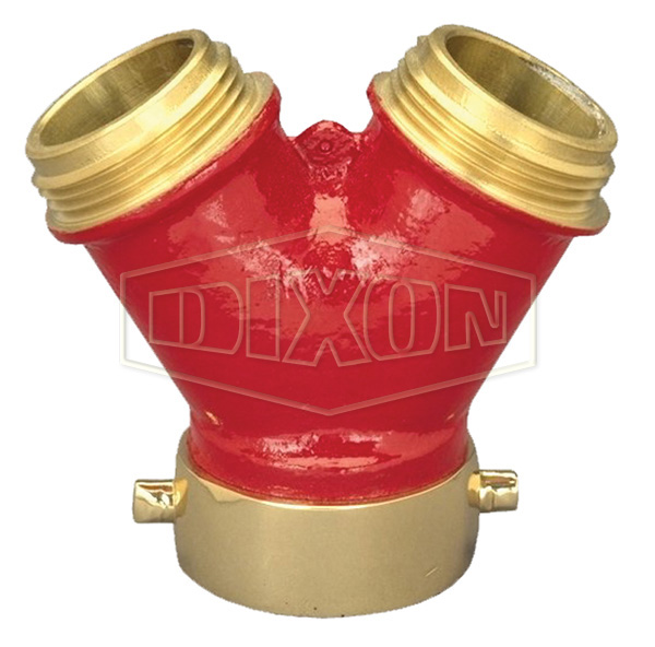 Brass Plain Wye with Pin Lugs