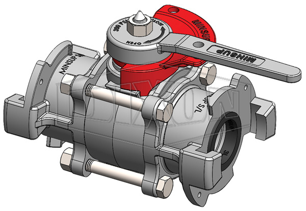 Minsup Lockout Econovalve Surelock™ Ball Valve