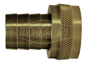 Short Shank GHT Female Coupling with Round Nut