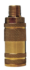 L-Series Lincoln Pneumatic Male Threaded Coupler