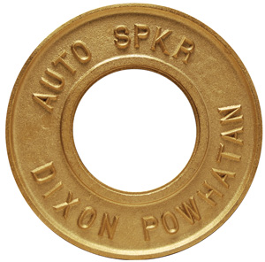 Round Identification Plate