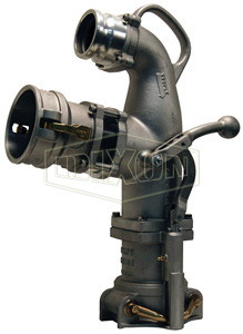 Single Point Coaxial Drop Elbow