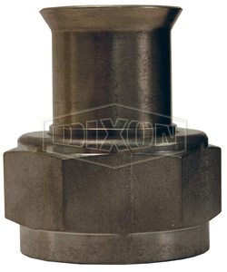 Straight Female Weld End Metal Hose Fitting