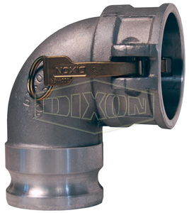 Dixon® Type DA 90° Elbow Adapter x Coupler