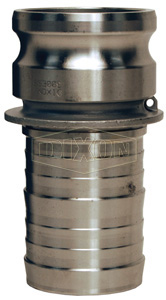 Dixon® Cam & Groove Type E Adapter x Hose Shank