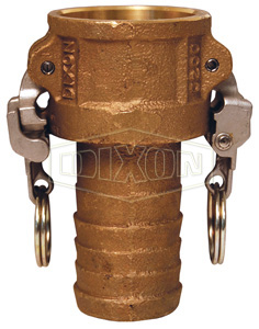 EZ Boss-Lock™ Cam & Groove Type C Coupler x Hose Shank