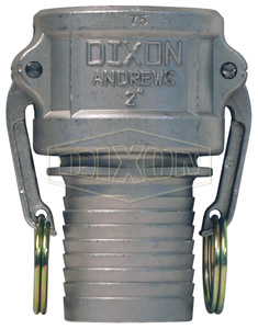 Dixon® Cam & Groove Notched NOS Type C Coupler x NOS shank