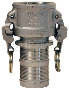 EZ Boss-Lock™ Cam & Groove Type C Coupler x Phono Finish Shank