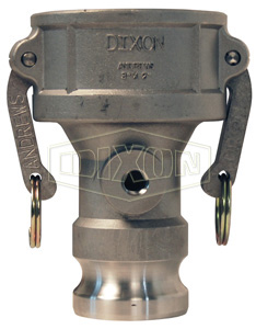 Dixon® Cam & Groove Jump Size Coupler x Adapter with Port (Type DA)