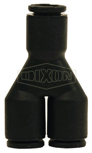Metric Push-In Y Connector