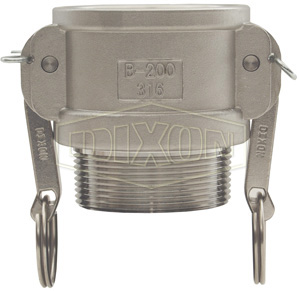 Global Cam & Groove Type B Coupler x Male NPT