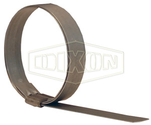 Dixon® Roll-Over Type Smooth ID Band Clamp