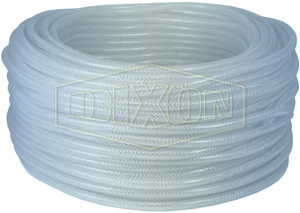 Imported Clear PVC Braided Tubing