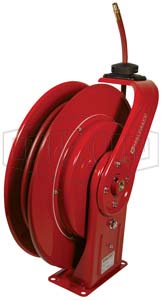 Reelcraft® 7000 Series Spring Driven Hose Reel with Hose