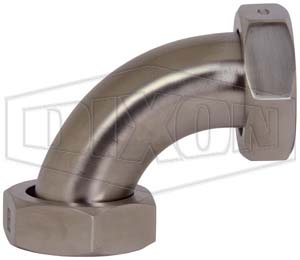 Plain Bevel Seat with Hex Nut 90° Elbow