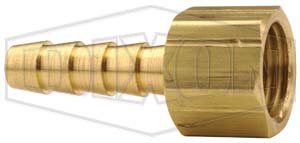 Female NPSM Swivel x Hose Barb Ball Seat