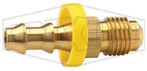Male Rigid 45' SAE x Push-on Hose Barb