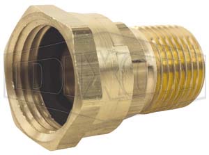 Female GHT Swivel x Male NPTF Adapter