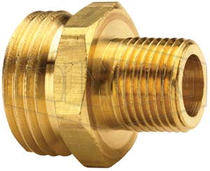 Male GHT x Male NPTF Adapter