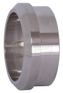 Recessed Plain Bevel Seat Weld Ferrule