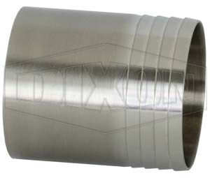 Polished Weld Hose Adapter