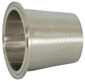 Polished Concentric Clamp x Weld Reducer
