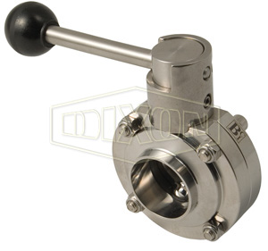B5101 Series Butterfly Valve with Pull Handle Weld End