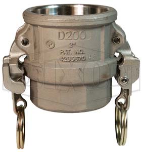 EZ Boss-Lock™ Cam & Groove Hastelloy® Type D Coupler x Female NPT