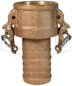 Boss-Lock™ Cam & Groove Type C Coupler x Hose Shank