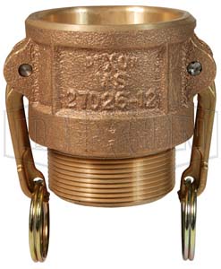 Dixon® Cam & Groove Type B Coupler x Male NPT