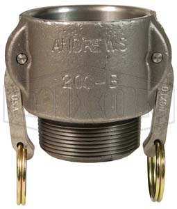 Dixon® Cam & Groove Type B Coupler x Male NPT