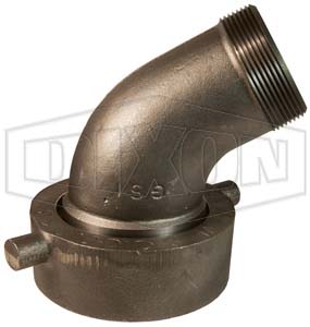 Railroad Tank Car Connection x Male NPT Elbow