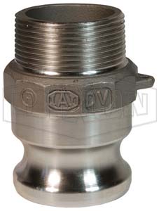 Cam & Groove Hastelloy® Type F Adapter x Male NPT