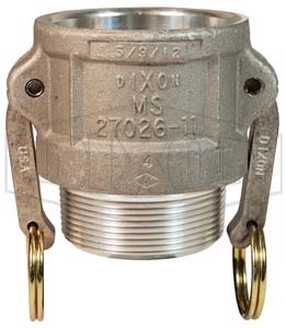 Dixon® Cam & Groove Type B Coupler x Male NPT