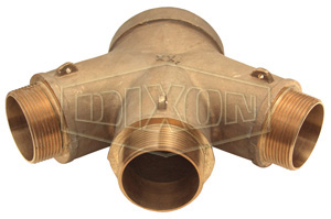 Three Way Male Outlet Roof Connection Back Outlet