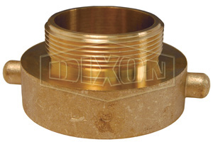 Hydrant Adapter Pin Lug Brass