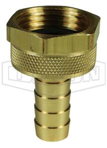 Short Shank GHT Female Swivel with Hex Nut