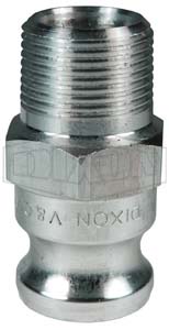 Dixon® Cam & Groove Type F Adapter x Male NPT