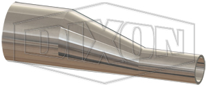 BioPharm Weld Eccentric Reducer