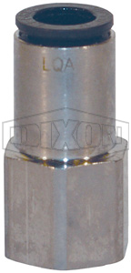 Metric Push-In Female Connector BSPP