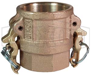 Boss-Lock™ Cam & Groove Type D Coupler x Female NPT
