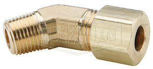 Compression 45° Male Elbow