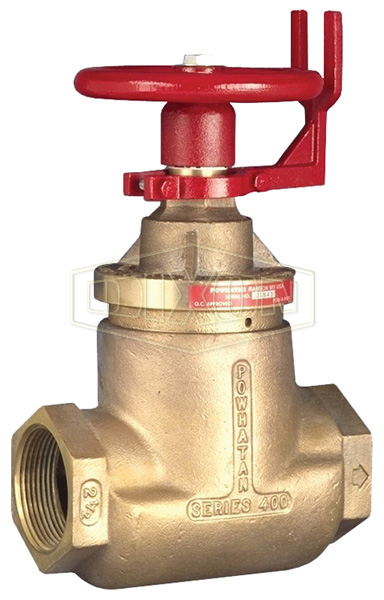 Factory Set Pressure Reducing Brass Standard Globe Valve Female x Female