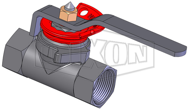 Minsup Lockout Econovalve Female Ball Valve
