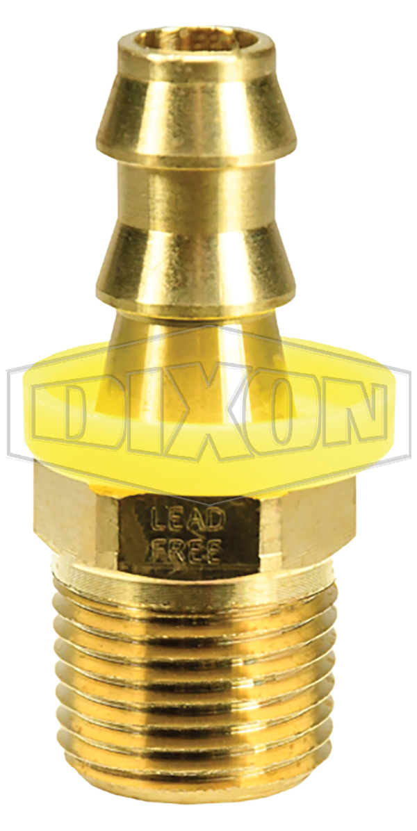Male NPTF x Push-on Hose Barb
