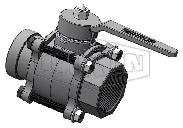 Minsup Econovalve Shouldered End x Female Ball Valve