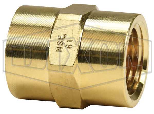 Female NPTF Hex Coupling