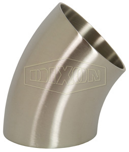 Polished 45° Weld Elbow