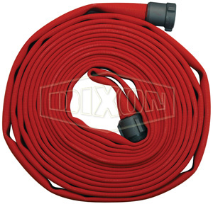 500# Single Jacket Fire Hose - Color Impregnated